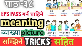 EPS TOPIK WORDS MEANING (chapter 38) new course book meaning