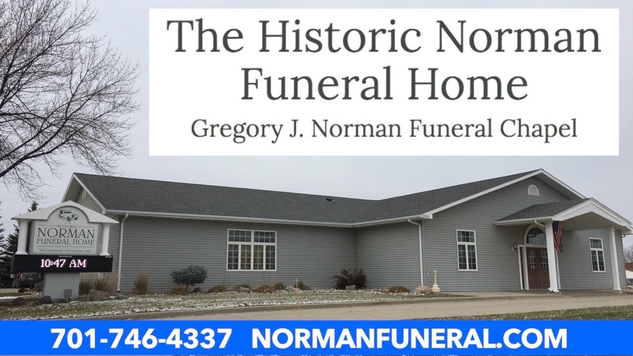 A serene image of a funeral home exterior