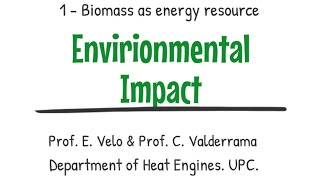 106  Biomass environmental Impact