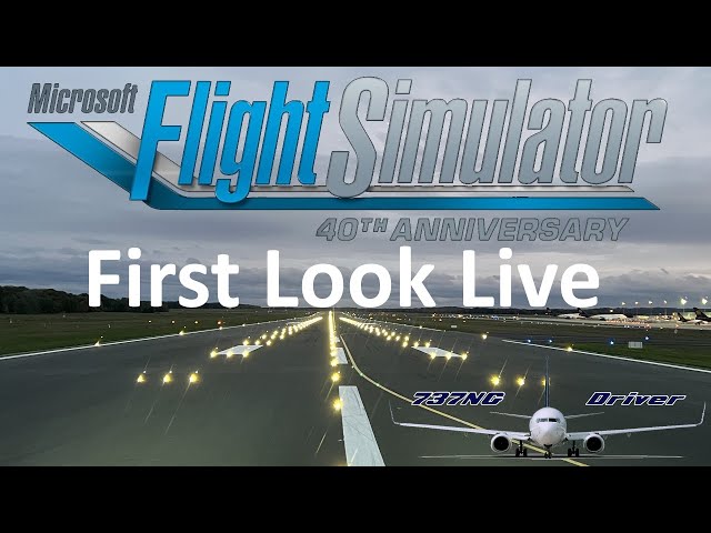 Microsoft Flight Simulator 40th Anniversary Edition details have landed