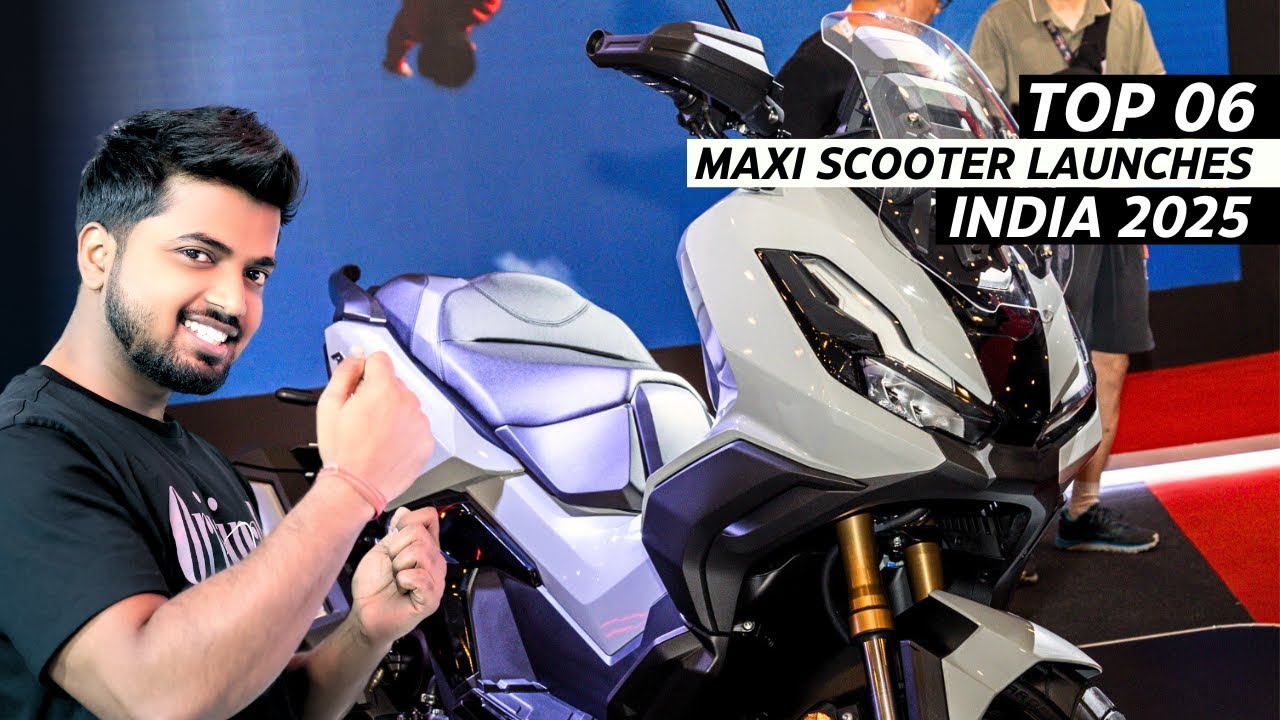 🚀2025's Hottest Maxi Scooters🛵in India | Top 6 New Models Hitting Indian Roads! New Maxi Scooters