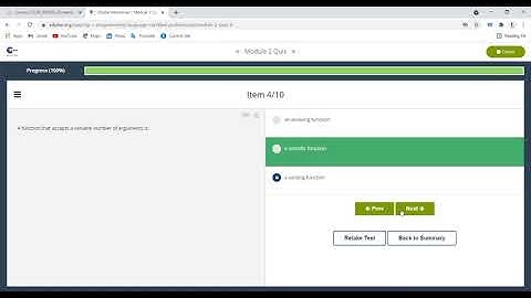 CLP:Advance programming in C | Model 2 quiz