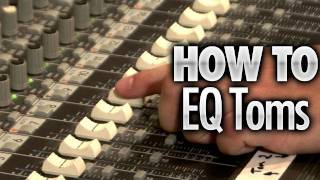 How To EQ Toms  Drum Lessons