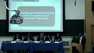 Deans Office Welcome and Opening Plenary Grounding Intersectionality Critical Foundations and Traje