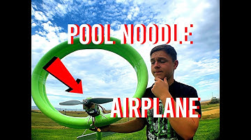 The Secret to Getting a Pool Noodle Airplane to Fly?