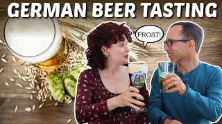 🍺 German Beer is SO Good! | Americans Try Different Bavarian German Beers 🇩🇪