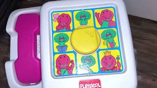 Barney Talking Telephone Toy 1992 Playskool