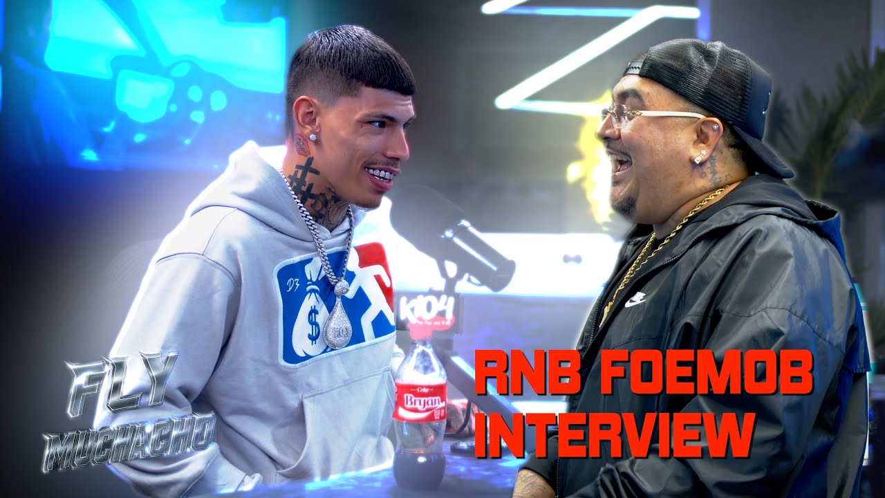 RNB FOEMOB talks GOING VIRAL at a Young Age & His Red Carpet Celebrity Crush (Fly Muchacho Radio)