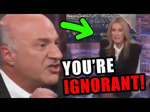 Kevin O'leary just gave this leftist commentator PTSD lol