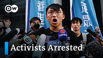 Democracy activists arrested in Hong Kong | DW News