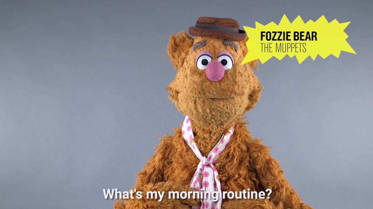 kermit siargao Fozzie Bear and Kermit the Frog's Morning Routines