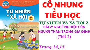 TNXH Lớp 2 | Bài 2: Nghề nghiệp của người thân trong gia đình | Chân trời sáng tạo | Tiết 2 |