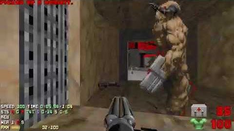 Doom 2 - Scythe - Map 30 - Fire and Ice - UV-Pacifist (except Romero)