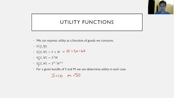 Introduction to Utility and Indifference Curves: Microeconomics Chapter 4 Part 1