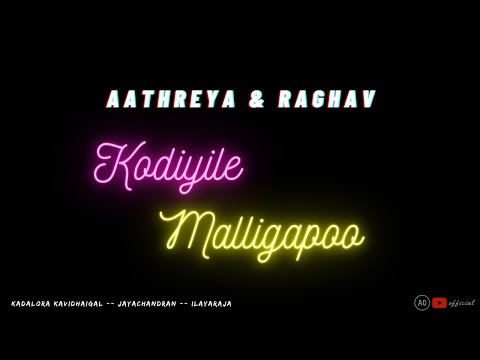 Kodiyile Malligapoo - Reprise | Ag's Cover | Ft.Raghav Rajaram