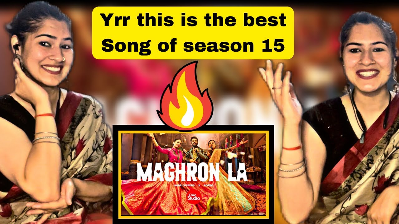 Pahadi girl reaction on Maghron La ♥️| Coke Studio Pakistan | Season 15 | Sabri Sisters x Rozeo