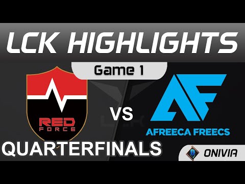 NS vs AF Highlights Game 1 Quarterfinals LCK Summer Playoffs 2021 Nongshim RedForce vs Afreeca Freec