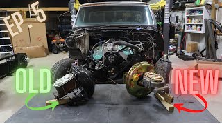 1972 Chevy C10 CPP Brake Booster & Master Cylinder Upgrade - Project Harold EP. 5