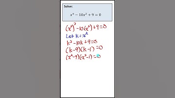 Hidden Quadratic Equation | jensenmath.ca #math #maths #advancedfunctions