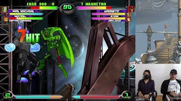 MvC2: Josh 360 - War Machine + Cap 2x Crossup Unfly 100%  Sequence .:9.21.23:.