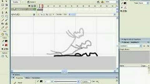 Flash Tutorial 1 ( Stickman Getting Shot )