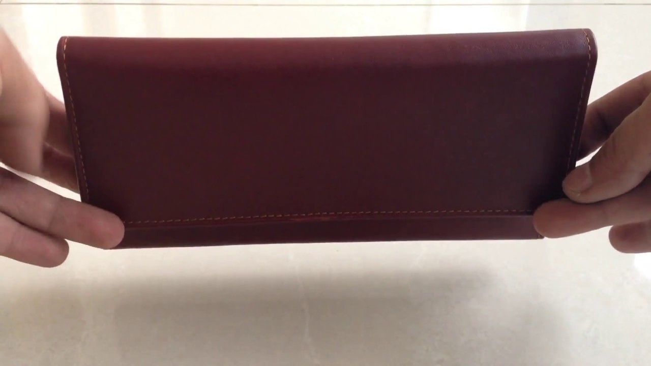 Dompet Kulit Wanita Panjang 100 Kulit Asli Garut Tr115 Youtube