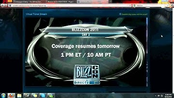 Mics left on during before Blizzcon 2011 day 2