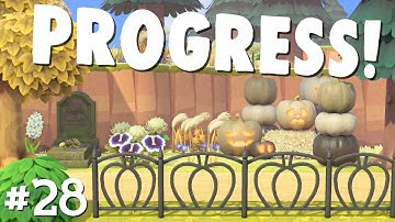 Day 28 - I designed a SPOOKY island in 30 days with NO Nintendo online