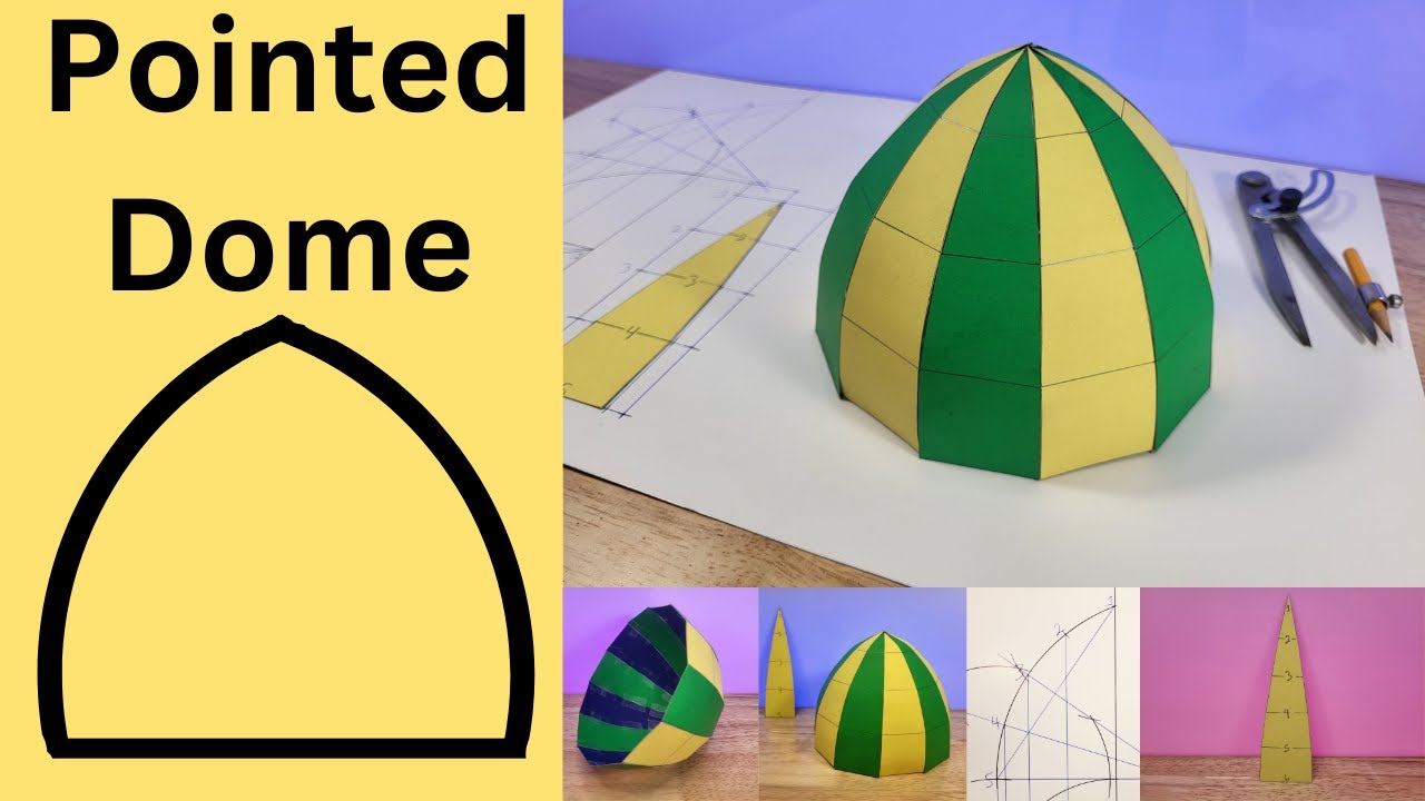 How To Make A Pointed Dome - YouTube