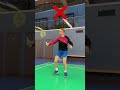 Never play like this  badminton