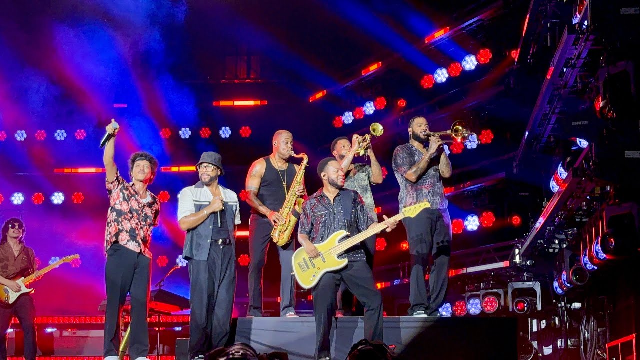 Bruno Mars live concert in Kaohsiung 9/7