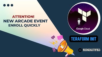 Google Arcade: Terraform Init: An infrastructure challenge Live || How To enroll || Free GoogleSwags