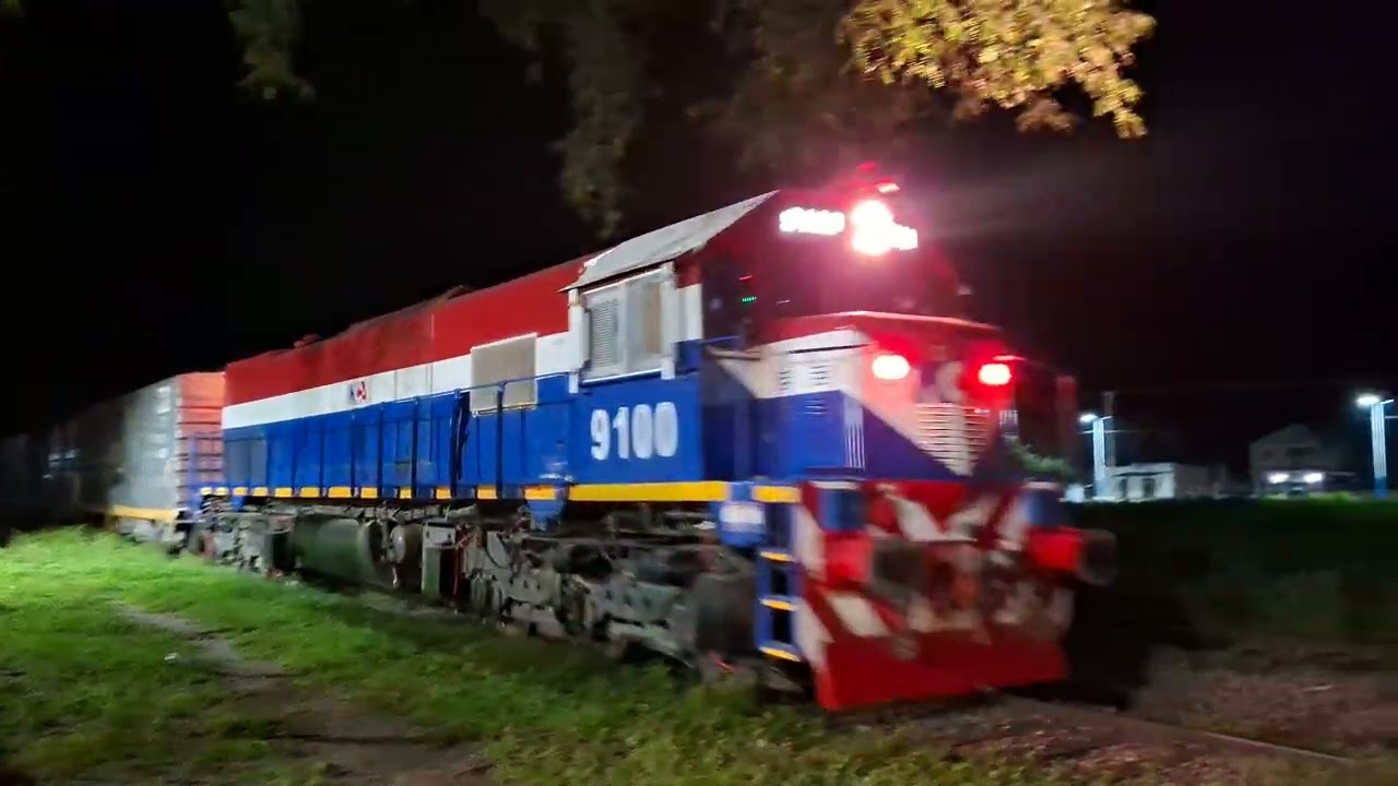 Último Tren del Año 2025 , Tren Vacío NCA por Estación Ex Súper Intendente Ledesma (Tacanas)