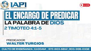 Culto de Enseñanza | Domingo 31, de Mayo del 2026 | IAPI