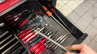 Tool box tour UK (Honda technician) snap on tools 