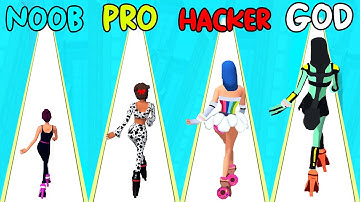 NOOB vs PRO vs HACKER vs GOD - High Heels!