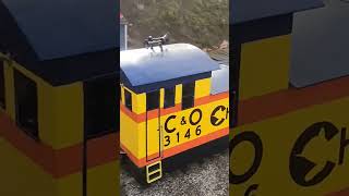 Riding Lawn Mower To Train Locomotive
