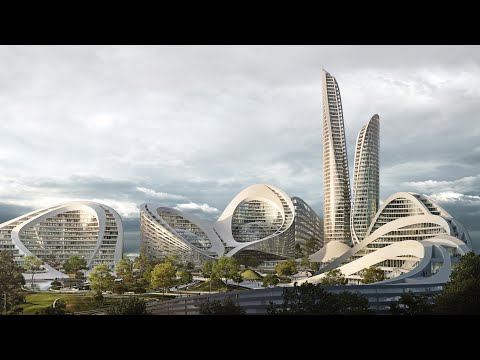 Video: Zaha Hadid Architects Entwirft Moskau Smart City In Russland