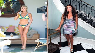 Kyle Richards, 52, Stuns In Black & Neon Bikini As She Jokes About Being ‘Thirsty’ — Photo