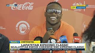 Africa's Fastest Man Ferdinand Omanyala Confident Ahead of 100m Showdown | Kip Keino Classic Presser