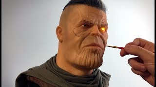 Cable / Thanos Mash-up Sculpture Timelapse - Deadpool 2 / Avengers: Infinity War