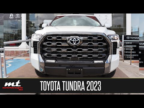 Toyota Tundra 2023 Platinum - Vista rápida + entrevista al cliente.