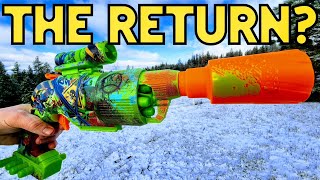 Nerf Zombie DRILLER | Zombie Strike's Return? | Full Review