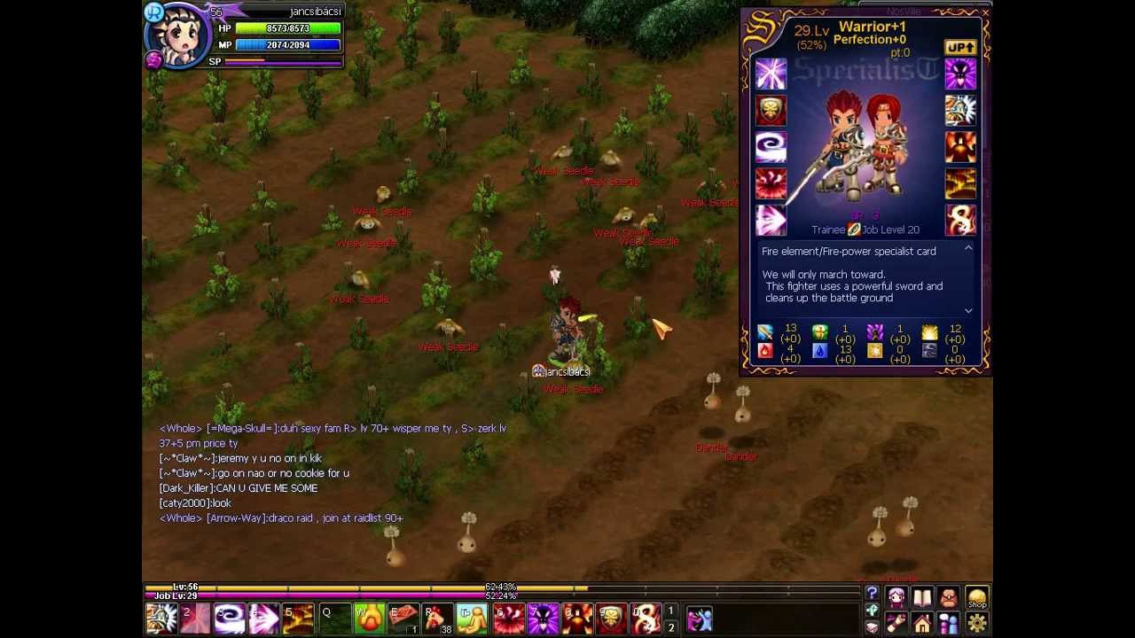 Nostale Warrior Skill