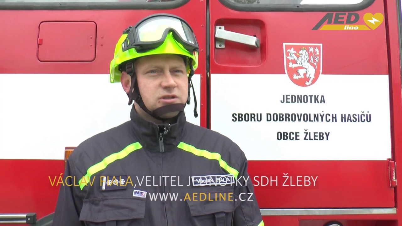 AED Defibtech Lifeline pomocník SDH Žleby