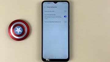 Power Saving Mode on Realme C15 Android 11