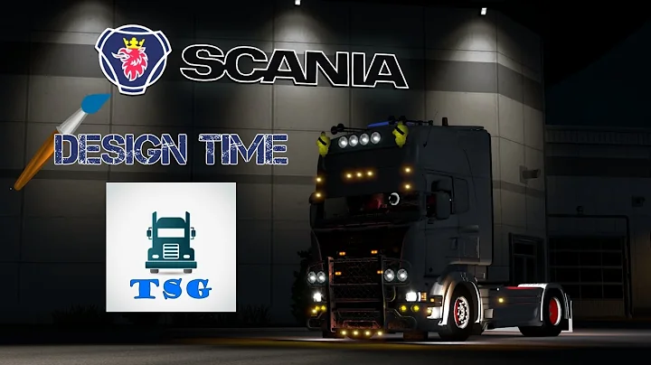 Designing Time! - Euro Truck Simulator 2 - Scania RJL + Mods