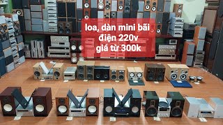 Loa,dàn mini bãi điện 220v giá từ hơn 300k_hơn2tr.Lh ĐinhAnh Audio ĐT&ZALO 0971817668