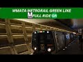 WMATA Metrorail: Green Line (GR) to Greenbelt..... FULL RIDE