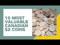 Top 10 Most Valuable Canadian $2 Coins - CoinKnow